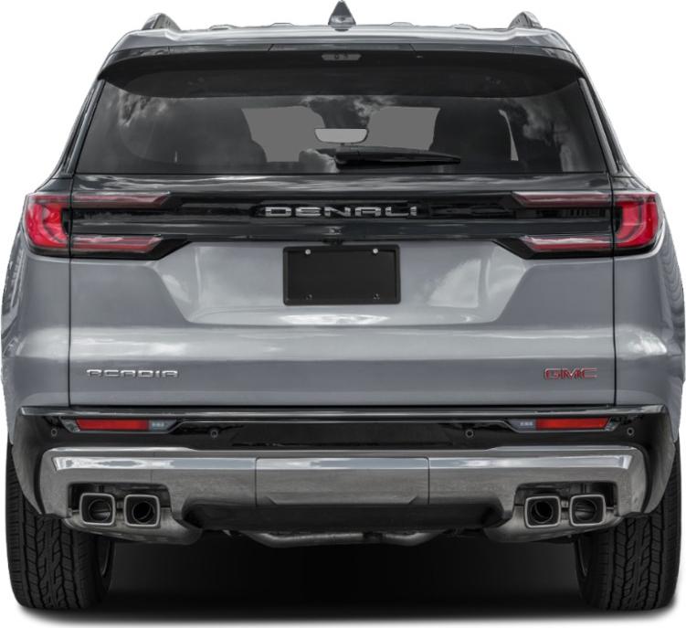 Rear view with quad exhaust tips and distinctive taillights