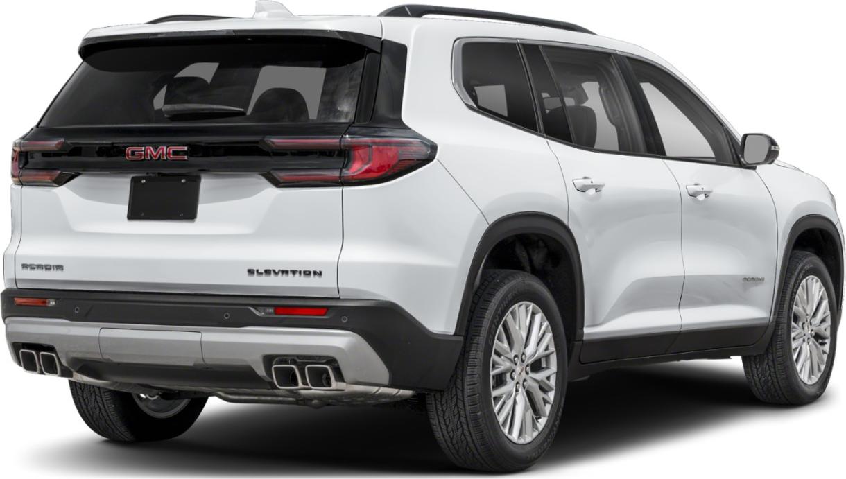 Rear and side profile of SUV with quad exhaust and sleek modern design