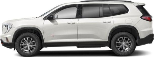 Side profile of mid-size SUV with rugged wheels