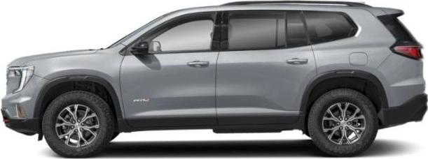 Side profile of a modern silver SUV with rugged wheel design