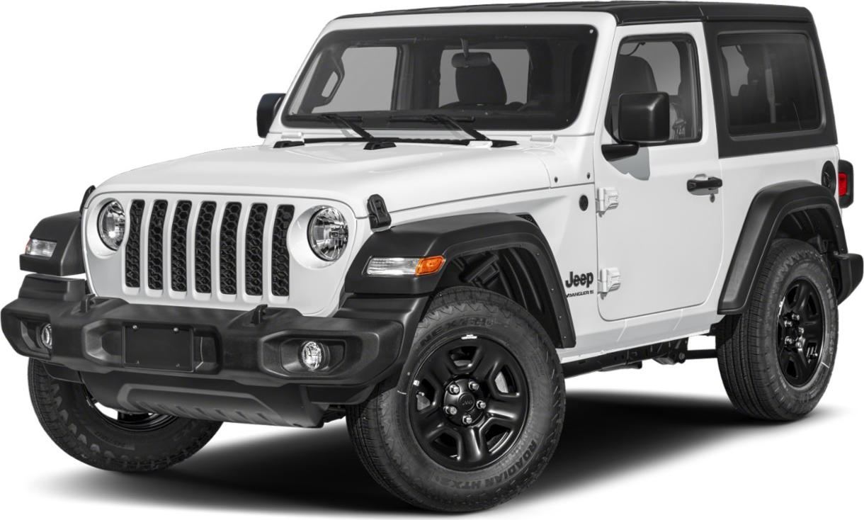 Classic off-road SUV with round headlights and black wheels