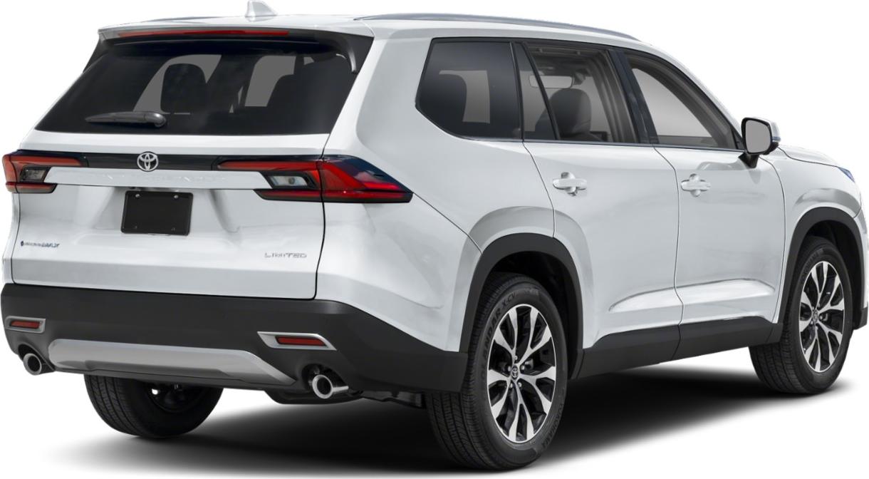 Rear-side profile of modern SUV with sleek taillights and dual exhaust