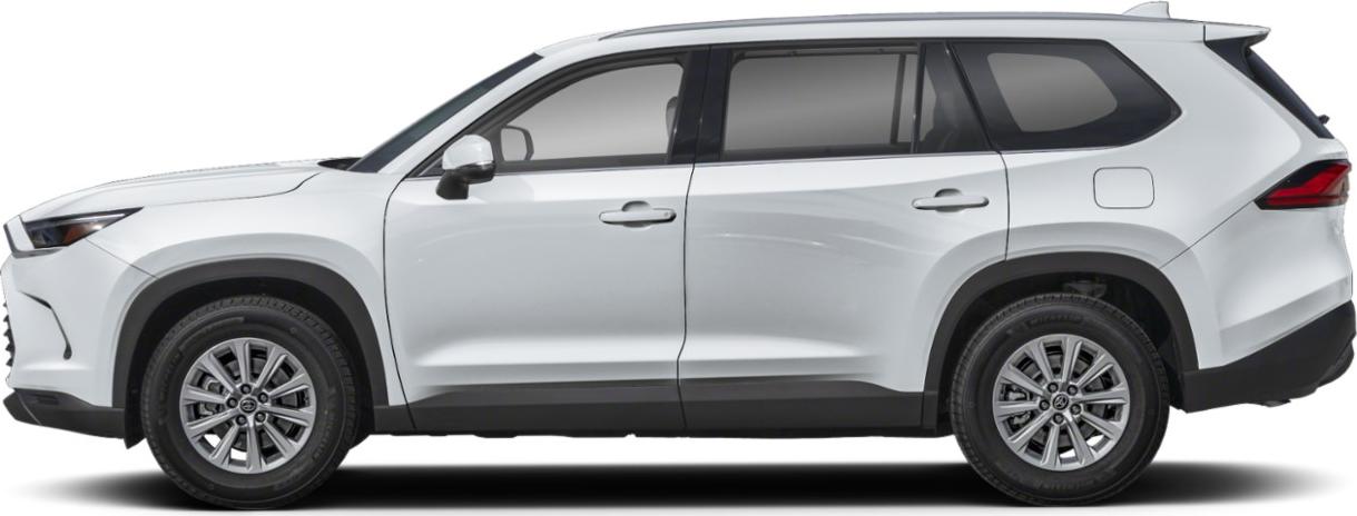 Side view of modern SUV with sleek body and alloy wheels