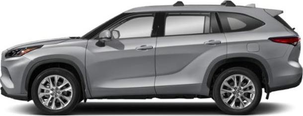 Side profile of mid-size SUV with smooth aerodynamic design