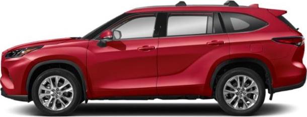 Sleek side profile of modern SUV with aerodynamic design and spacious cabin