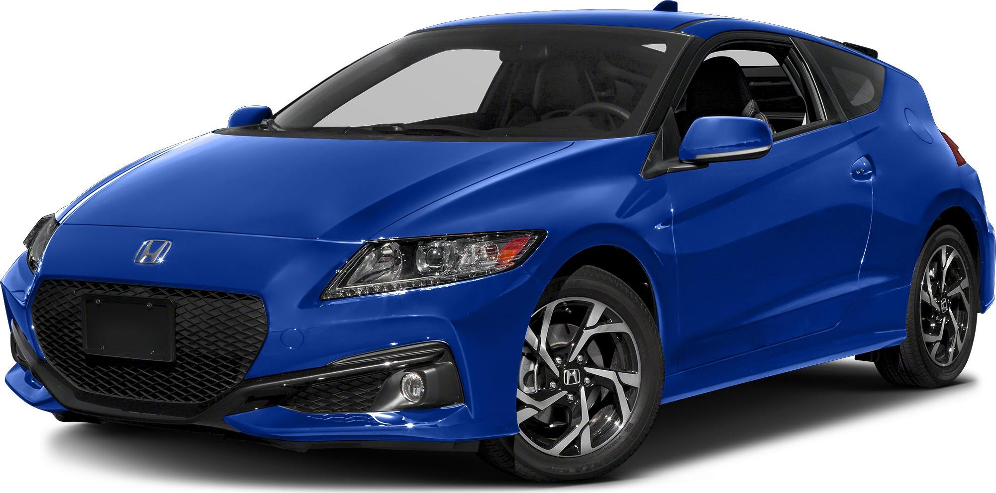 Sporty compact hybrid car front with sleek headlights and distinctive grille