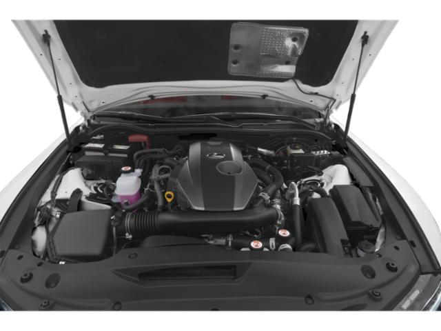 Open car engine bay showing modern engine components and layout