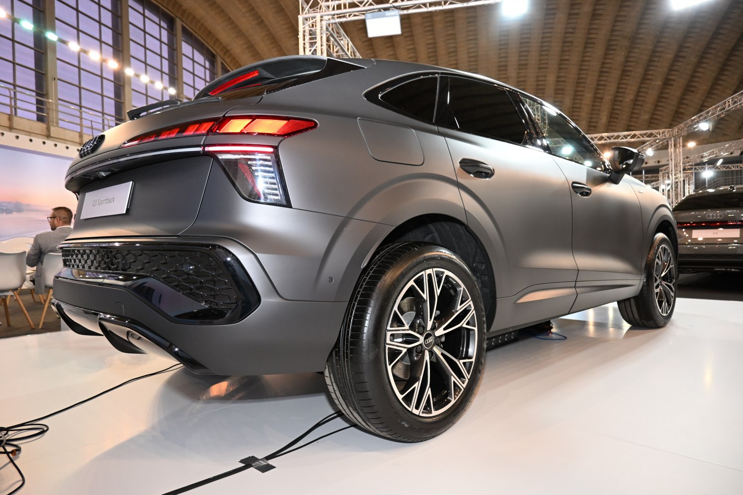 Rear design with LED taillights and stylish alloy wheels