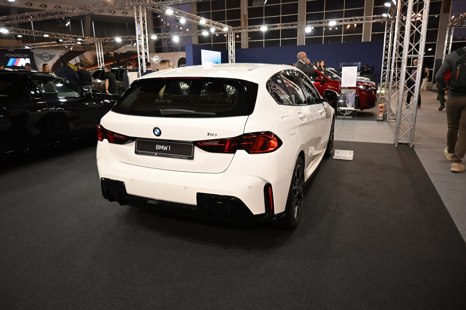 Rear and taillight design of a modern hatchback