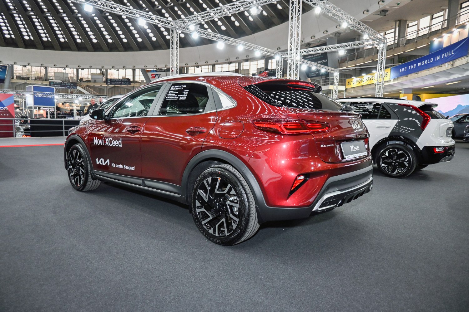 Rear and side view of a modern compact SUV with alloy wheels and LED taillights