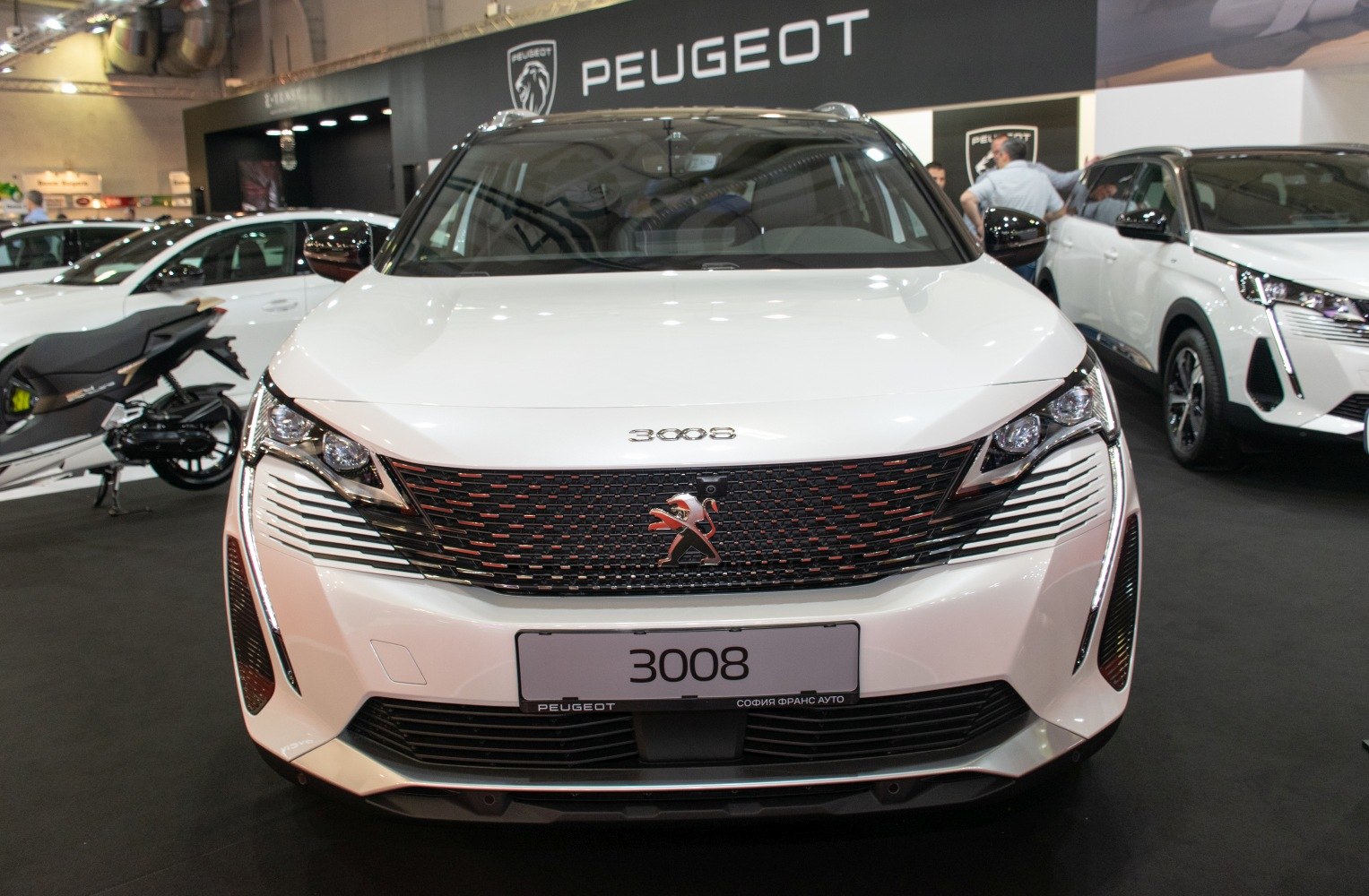 Modern front grille and LED headlights design