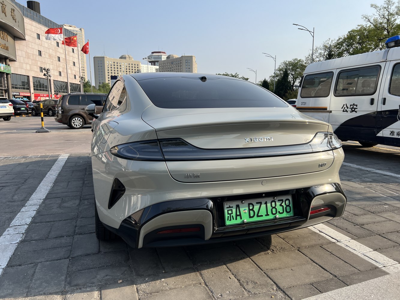 2024 Xiaomi SU7 2024 Xiaomi SU7 Rear View