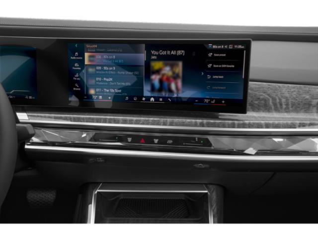 Digital dashboard and infotainment touchscreen with modern control panel