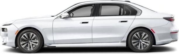 Sleek side profile of luxury electric sedan with aerodynamic design