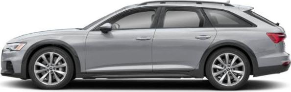 Side profile with elongated body and roof rails