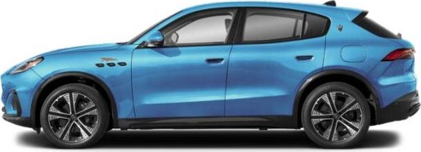 Side profile of a sleek SUV with modern alloy wheels