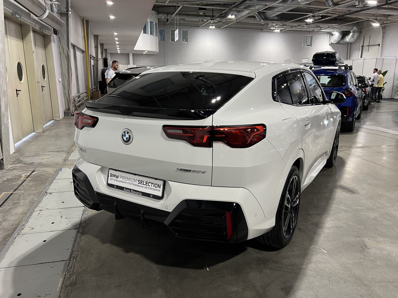 Rear view with LED tail lights and sporty design