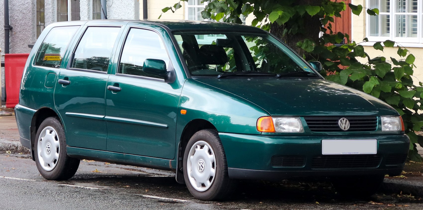 Compact station wagon with iconic boxy design and practical features