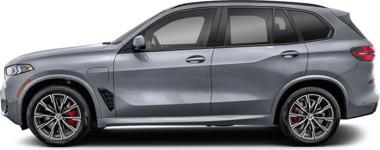 Side profile of an SUV with sporty alloy wheels
