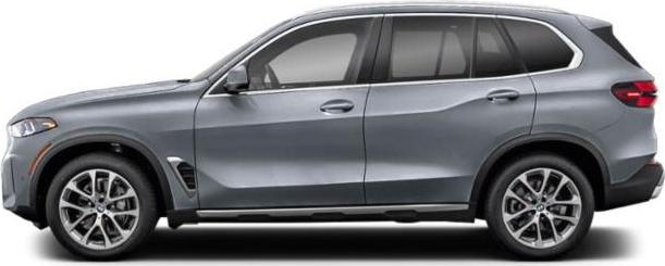 Side profile of a modern luxury SUV with sleek design and alloy wheels