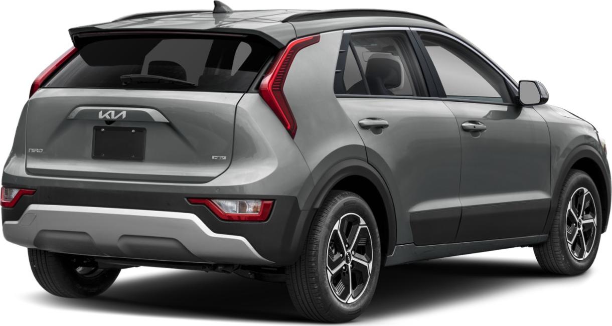 Rear side profile with updated tail lights and rear bumper design
