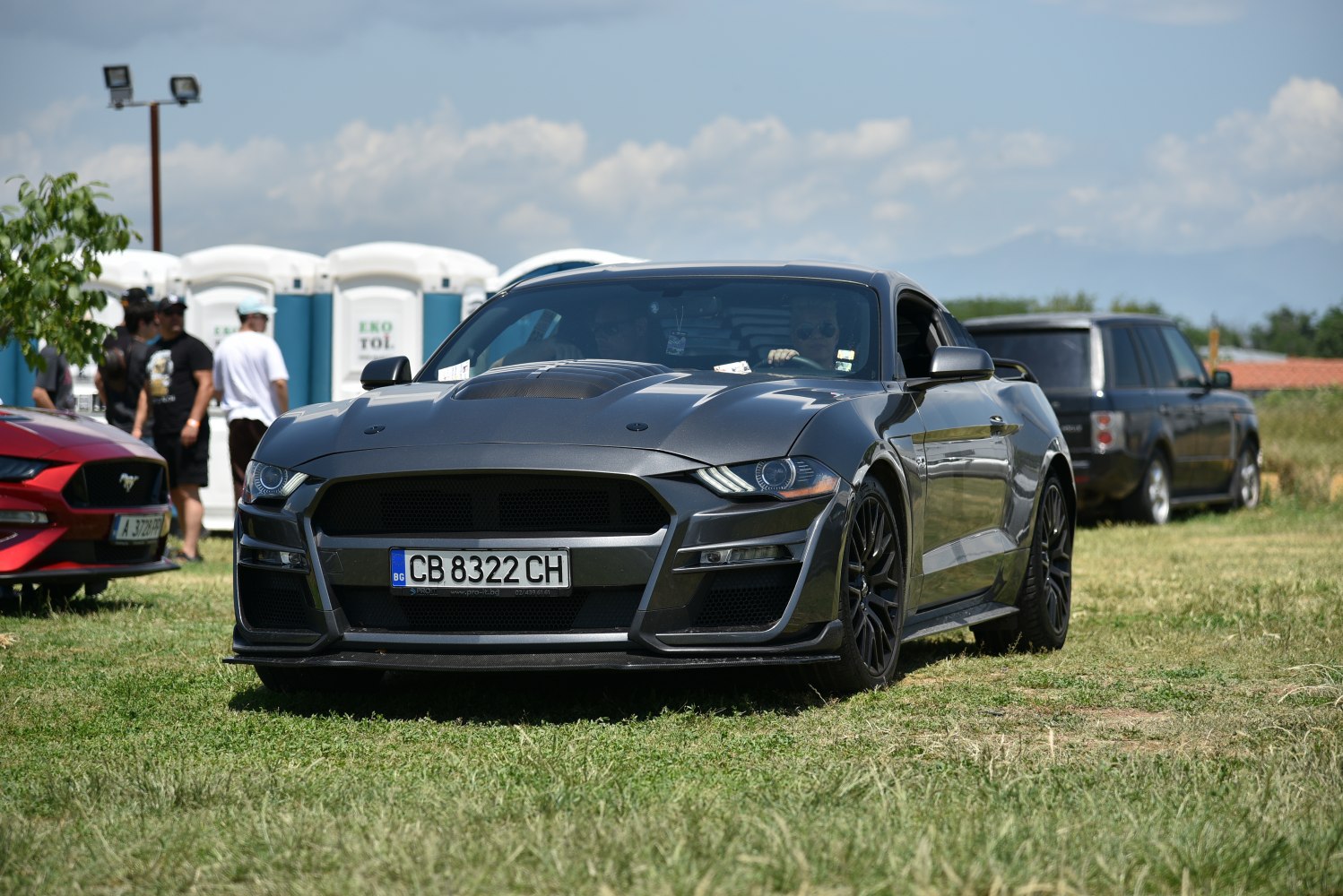 Aggressive front with aerodynamic vents and sharp LED headlights