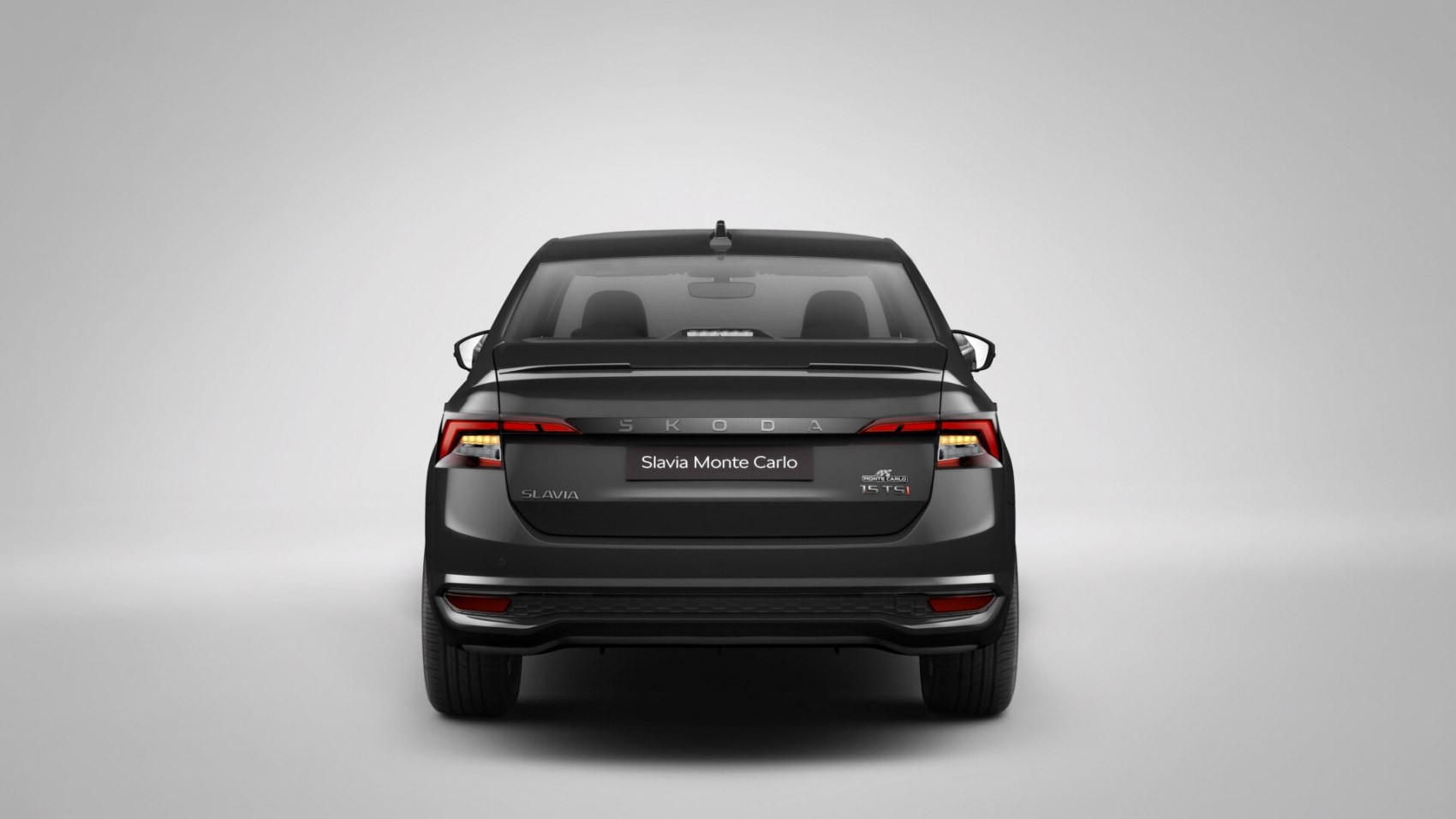 Modern rear design with sleek tail lights and updated bumper.