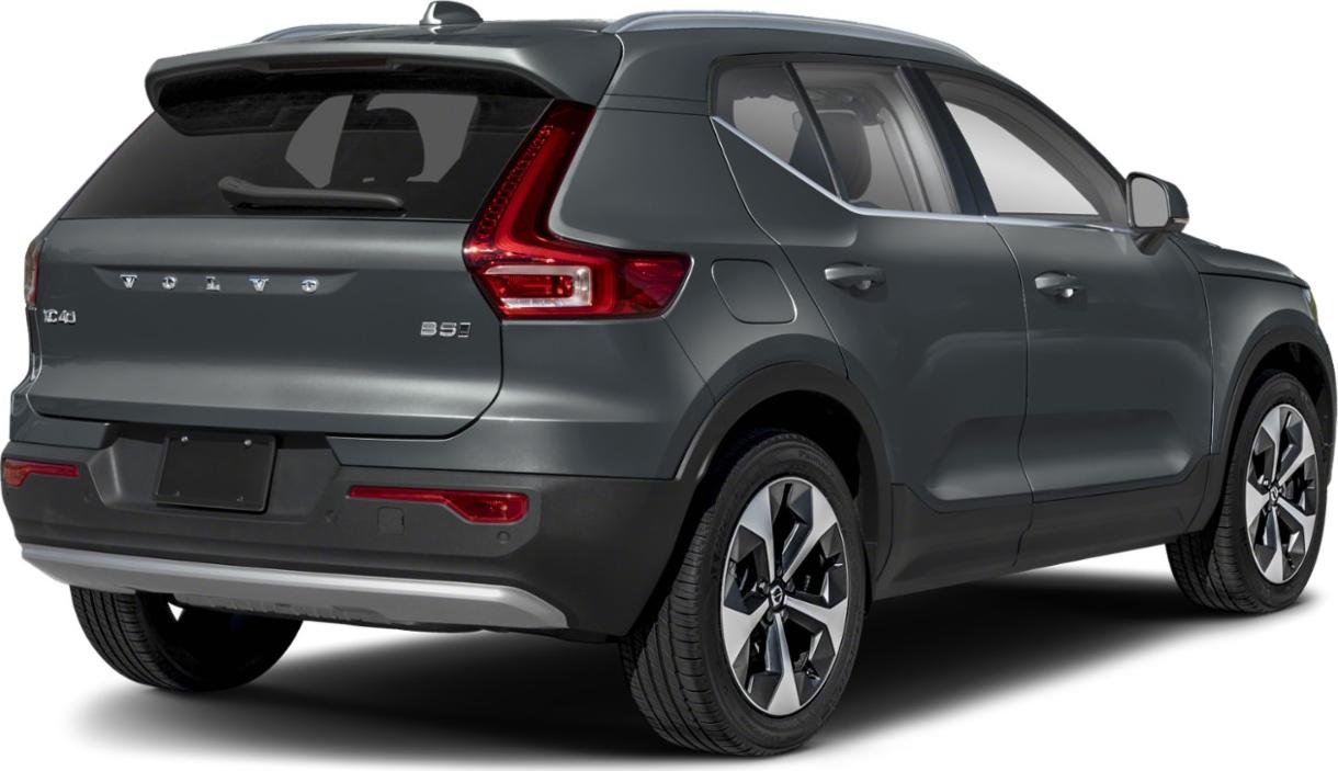 Rear and side view of SUV with distinctive L-shaped LED tail lights.