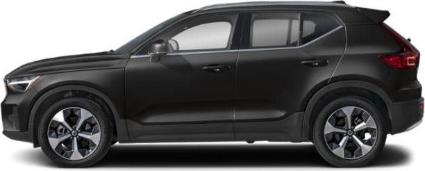 Side profile of modern compact SUV with stylish alloy wheels