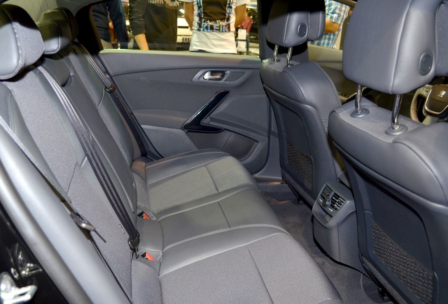 Spacious rear seats with premium upholstery and rear air vents