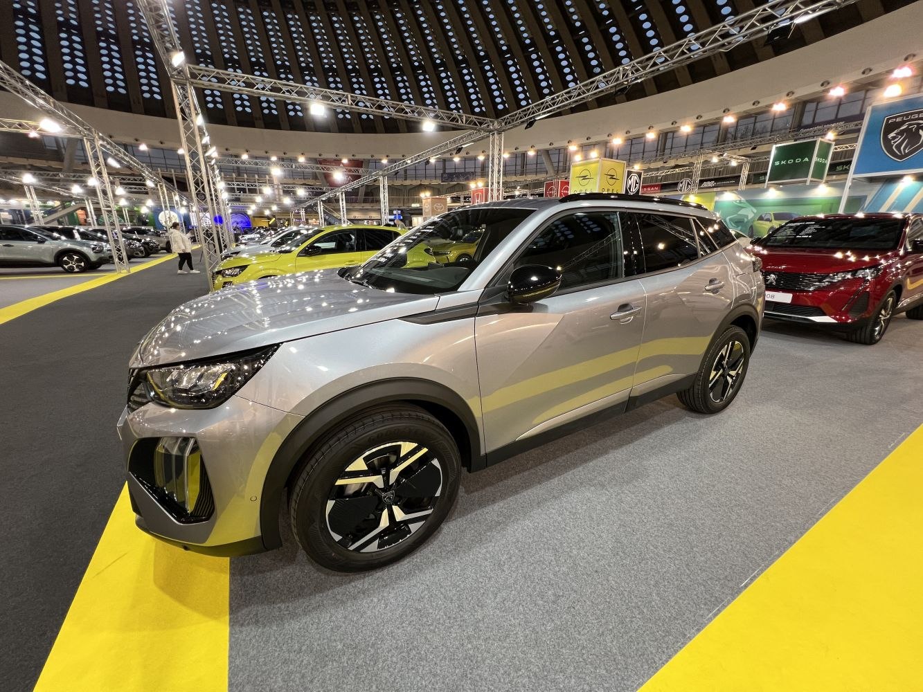 Modern LED headlights and two-tone alloy wheels on a sleek SUV side profile