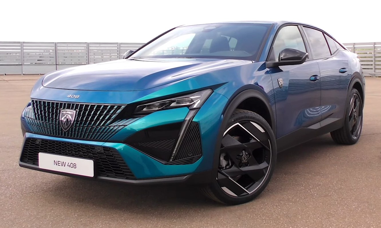 Front view emphasizing grille and LED headlights of a crossover.