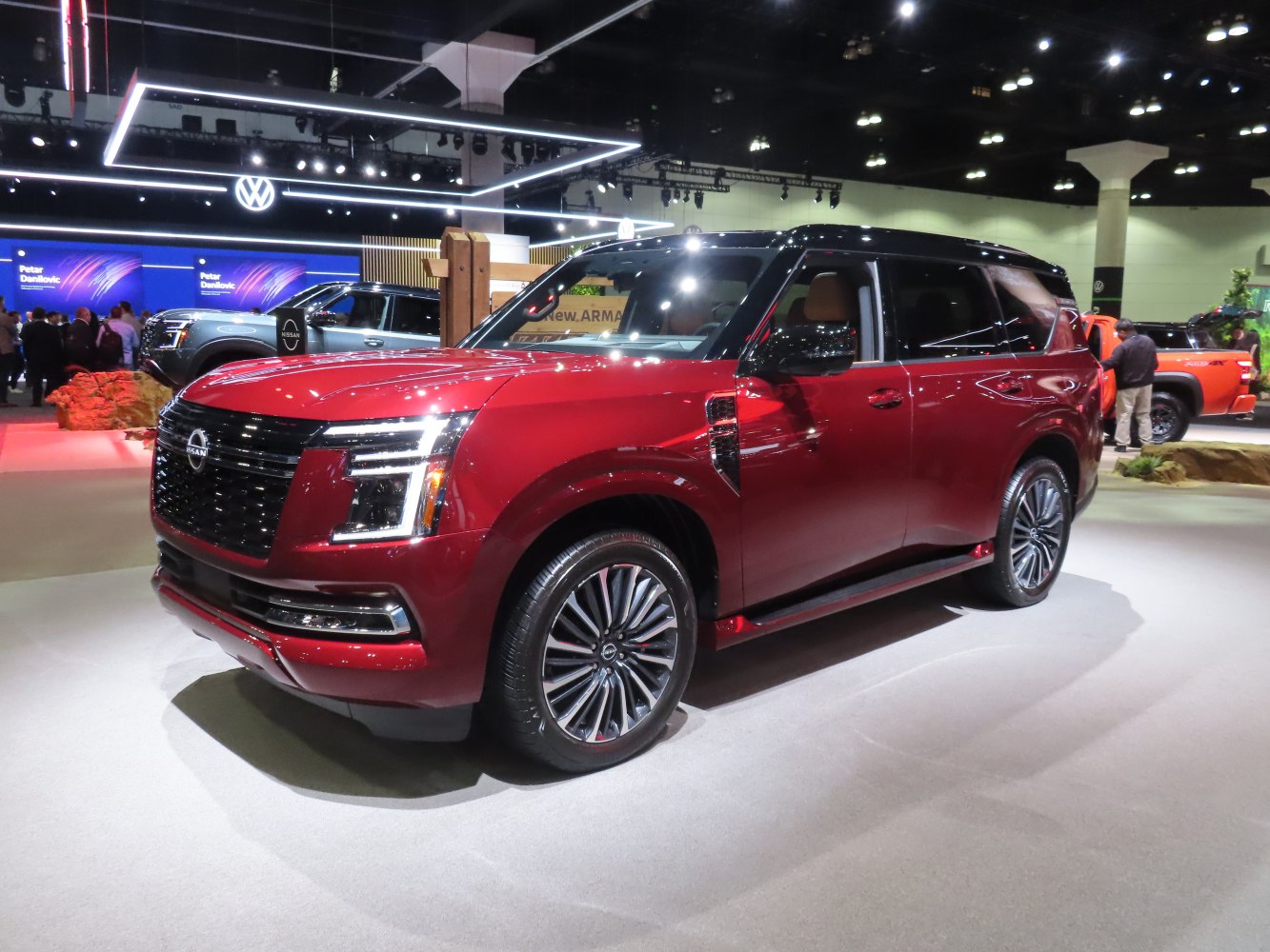 SUV with LED headlights and alloy wheels