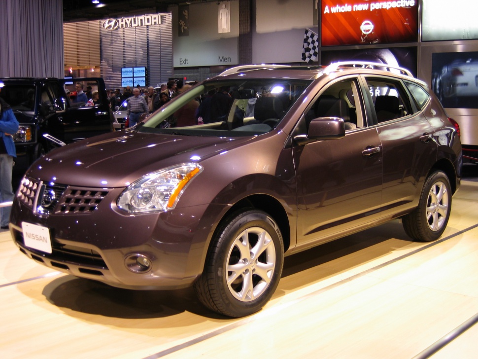 Compact SUV front and side view with modern headlights
