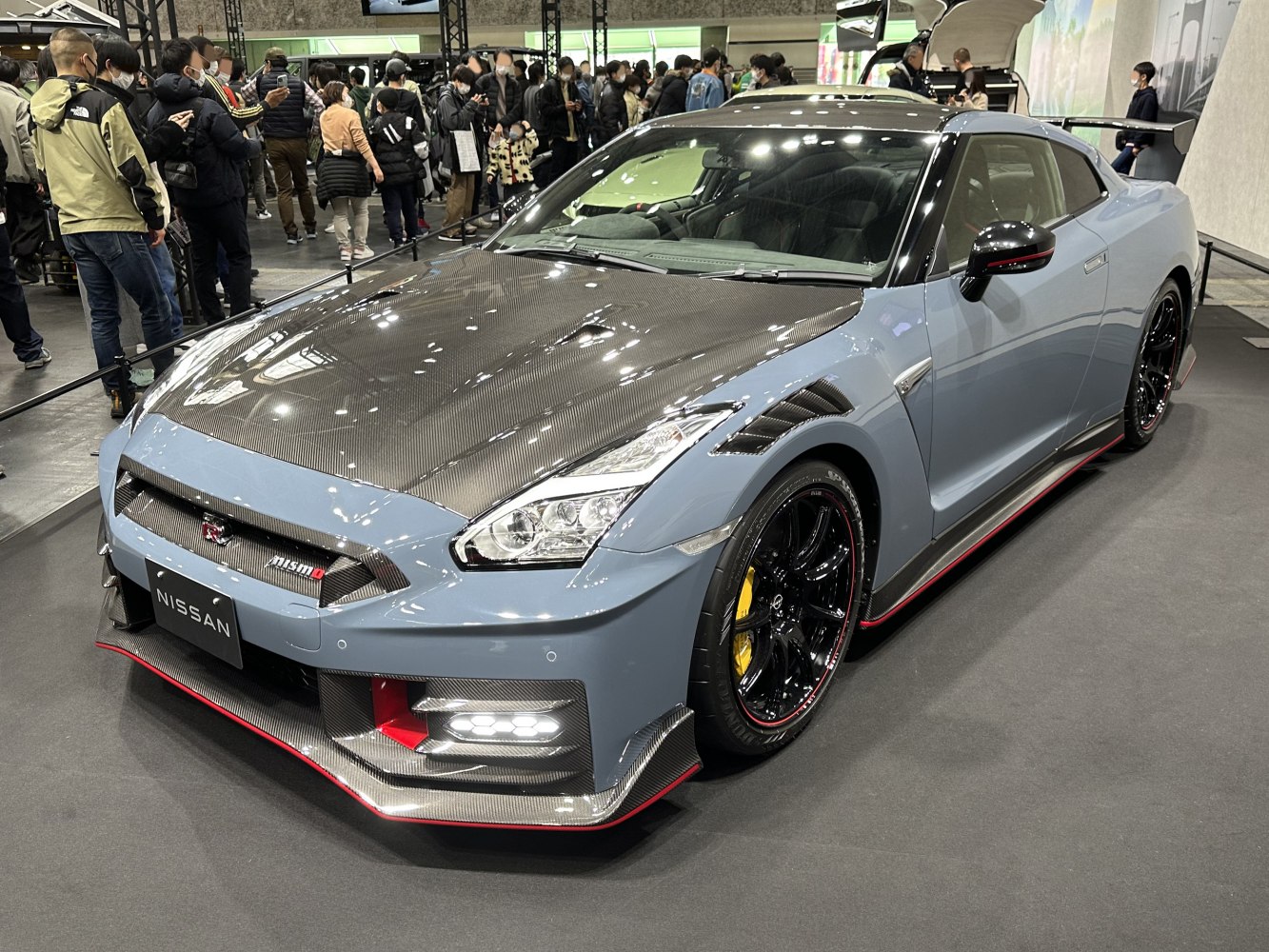 Carbon fiber hood and aggressive aerodynamic body kit