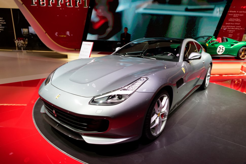 Sleek front view with aerodynamic lines and modern headlights
