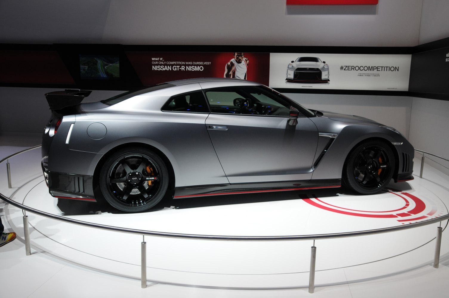 Sporty coupe with aerodynamic design and black alloy wheels