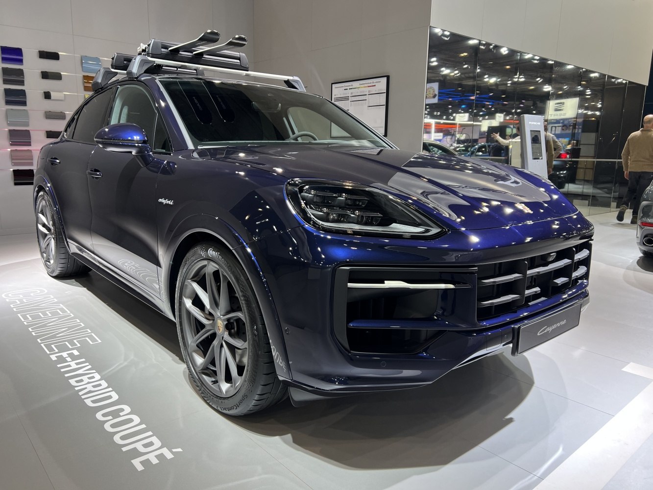 Front angled view with roof rack and modern headlights