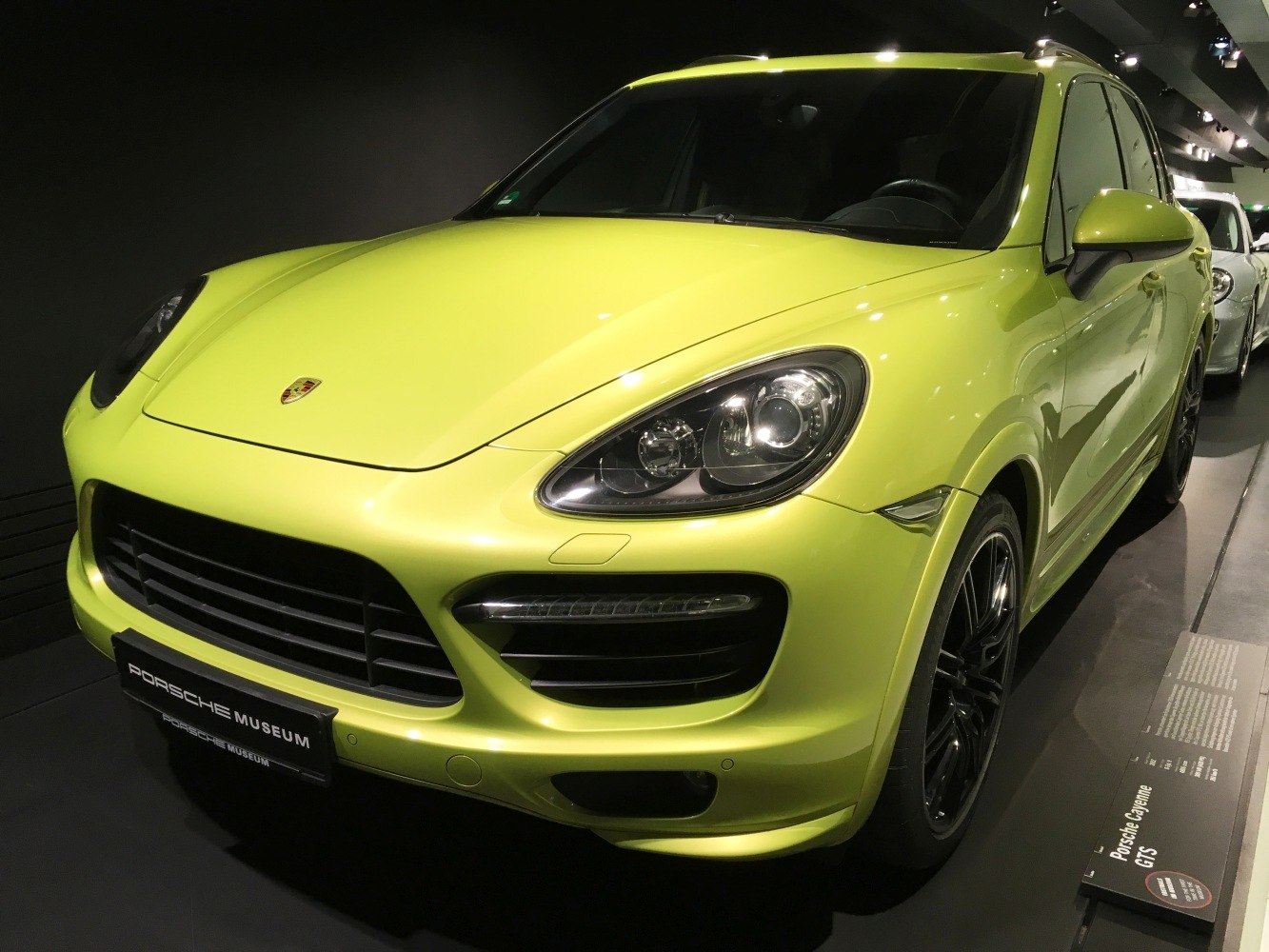 Front fascia with dual projector headlights and aggressive grille