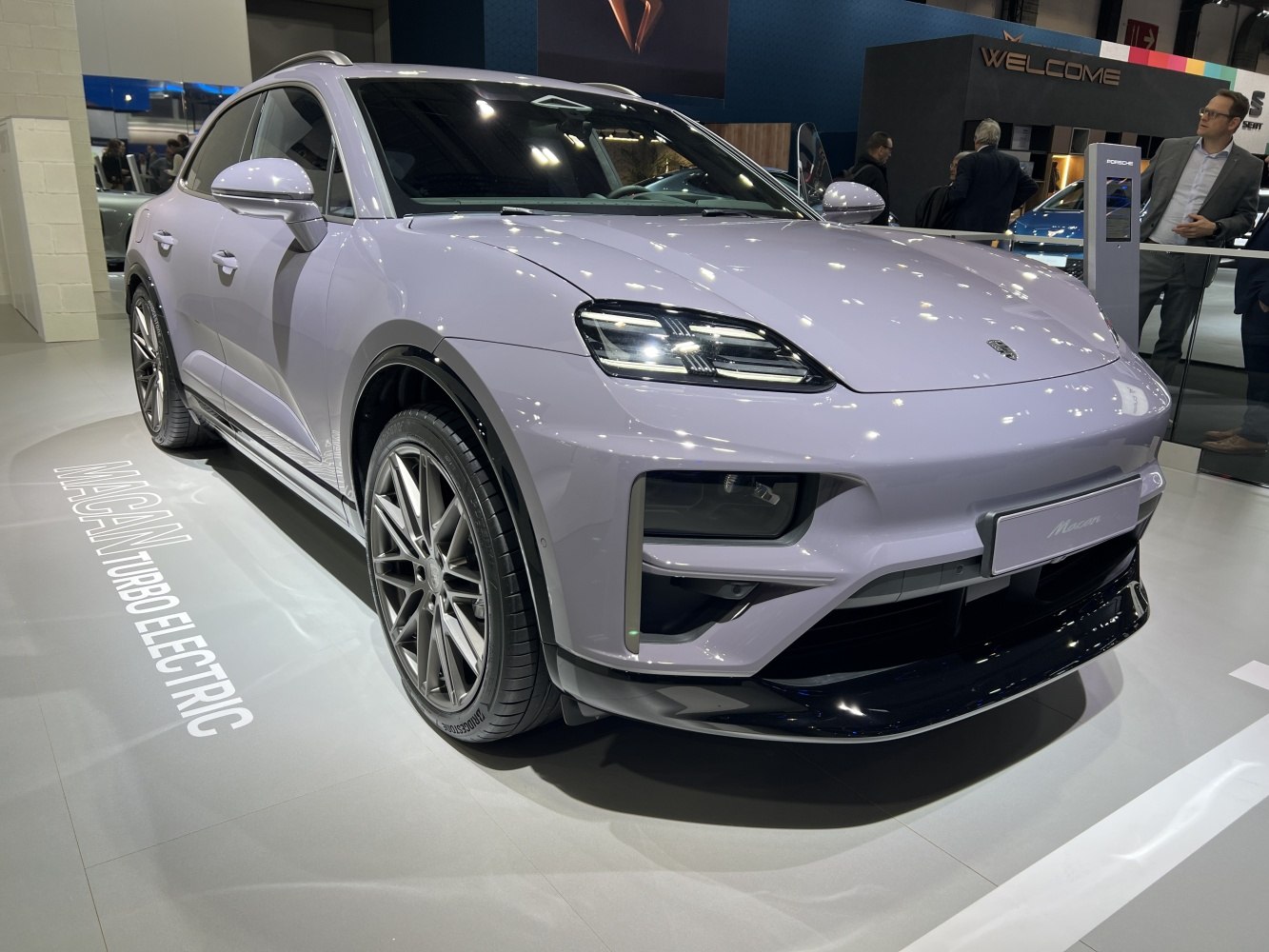 Electric SUV with LED headlights and sporty alloy wheels