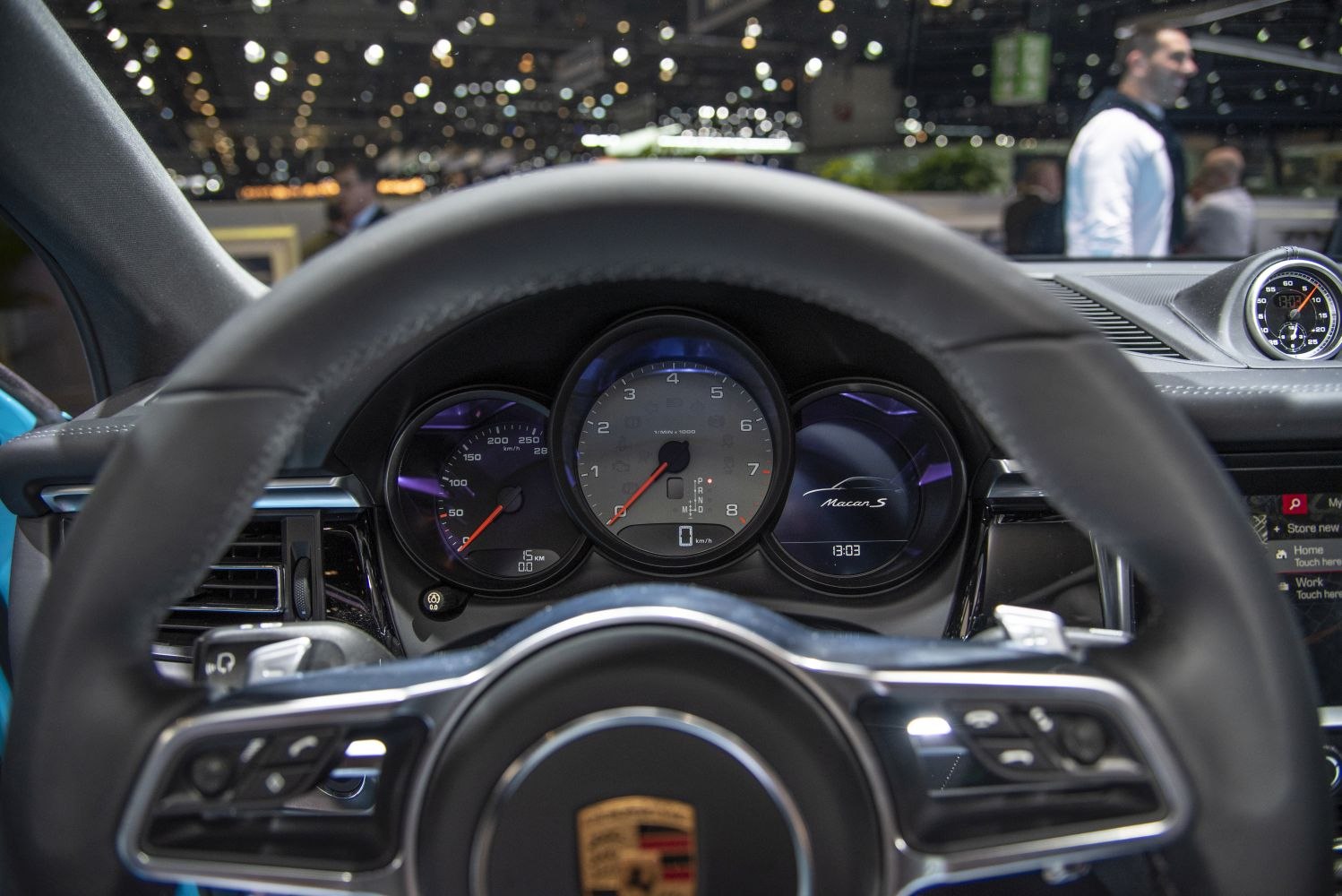 Digital instrument cluster and multifunction steering wheel controls