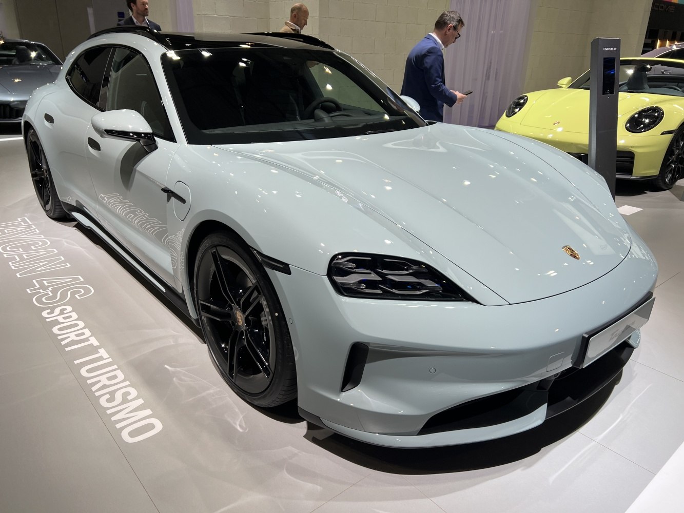 Sleek electric Sport Turismo with LED headlights and black alloy wheels