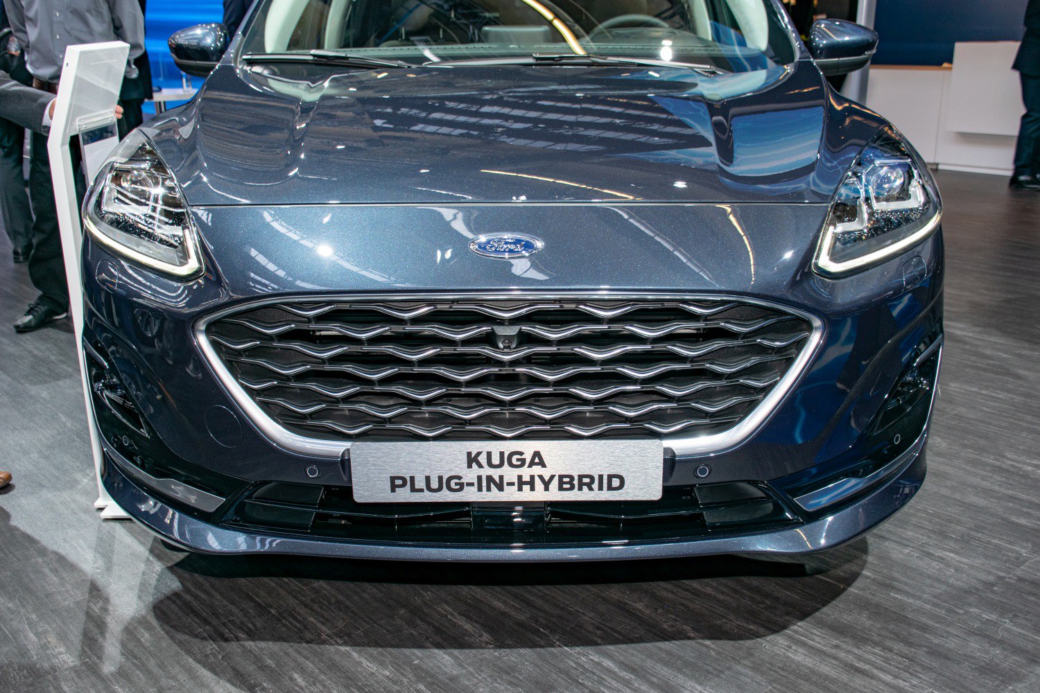 Front grille and LED headlights design