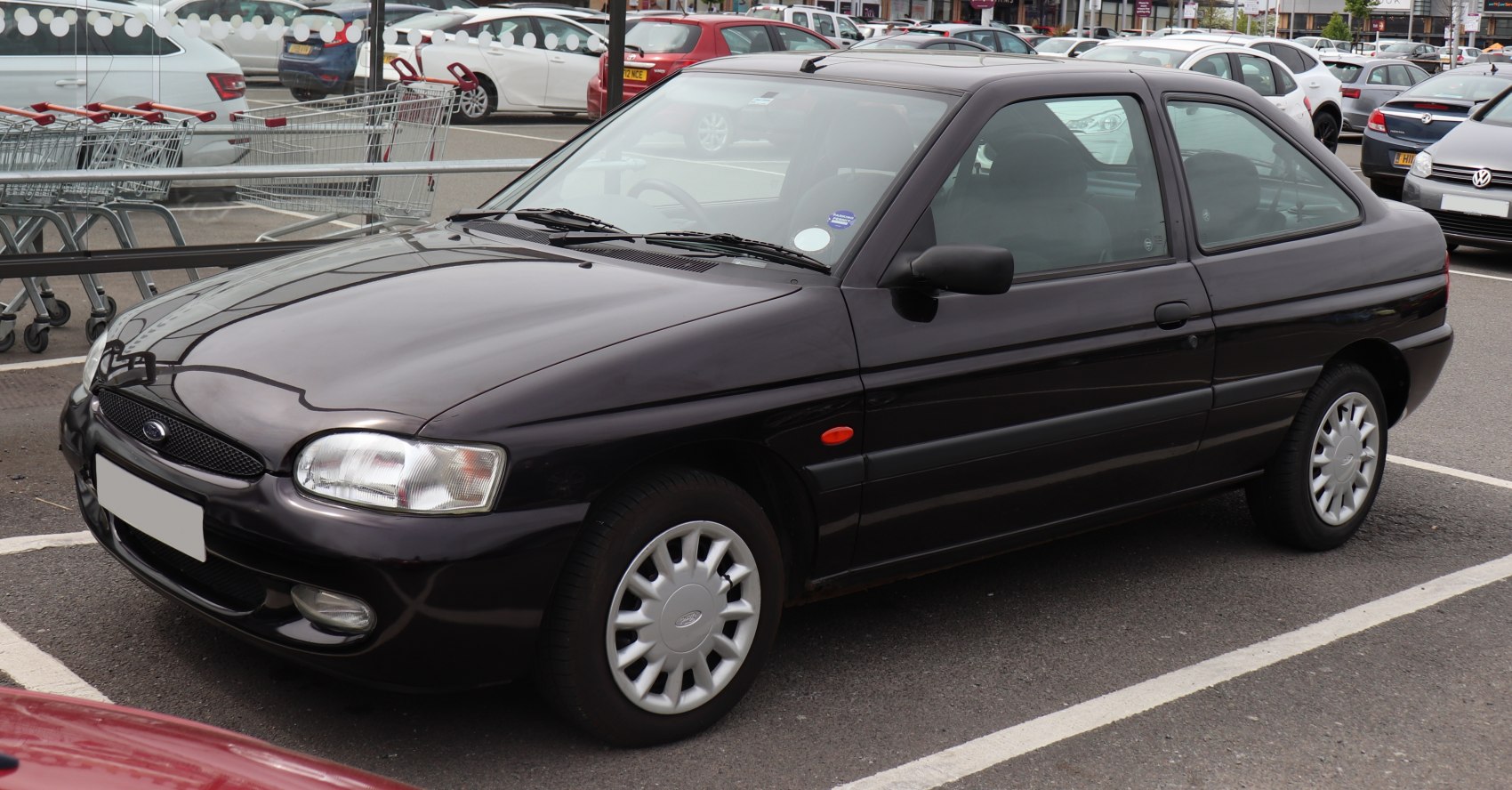 3-door hatchback with rounded headlights and compact design