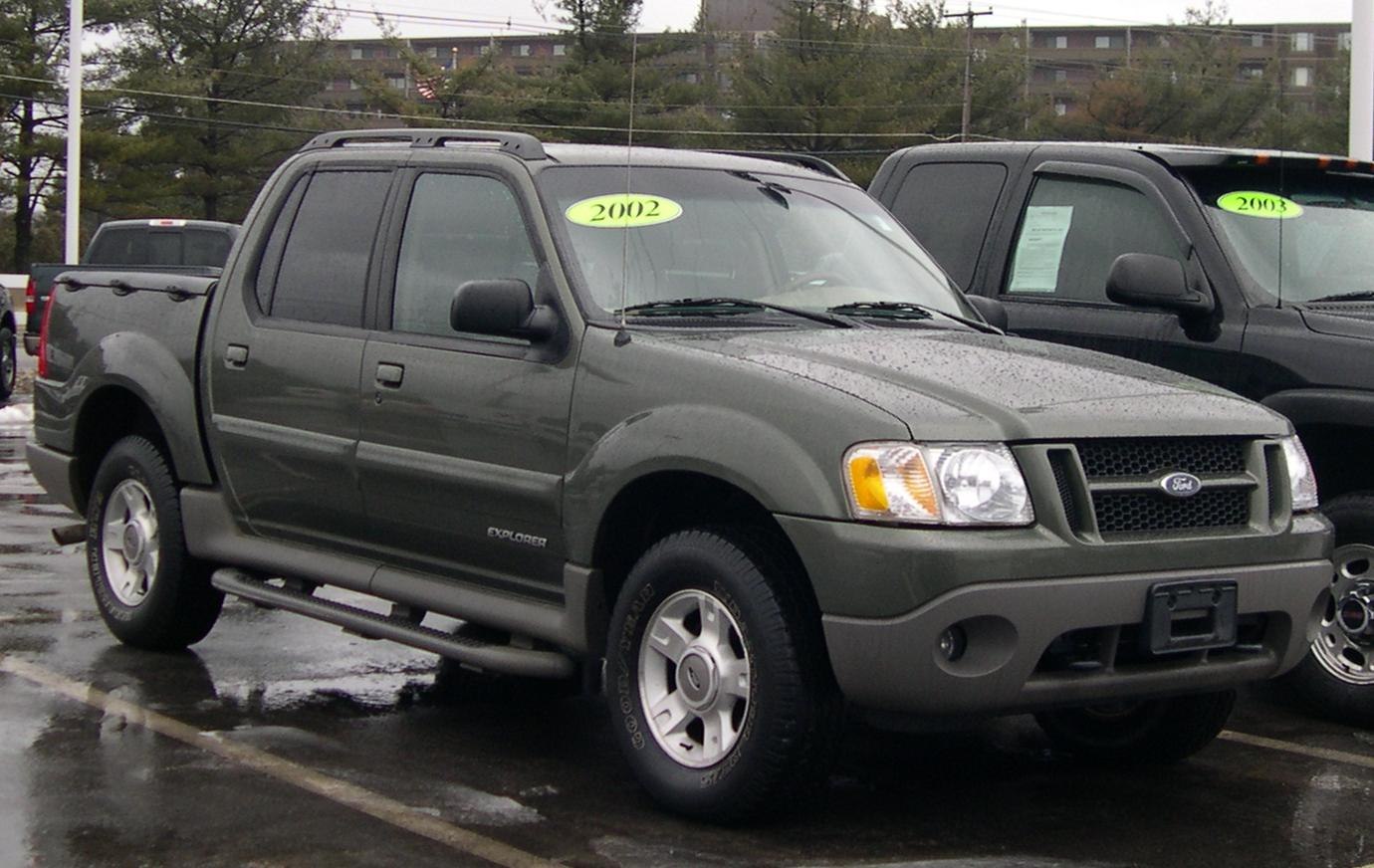 Pickup truck with double cab and prominent front grille