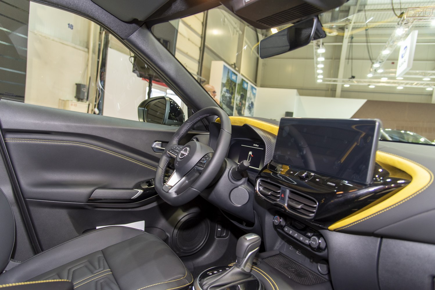 Digital display and touchscreen infotainment with steering controls