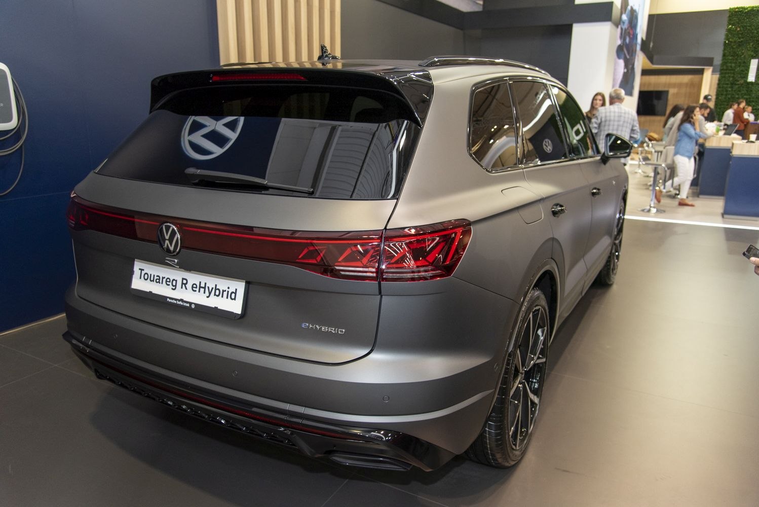 Rear and tail light design of a modern hybrid SUV