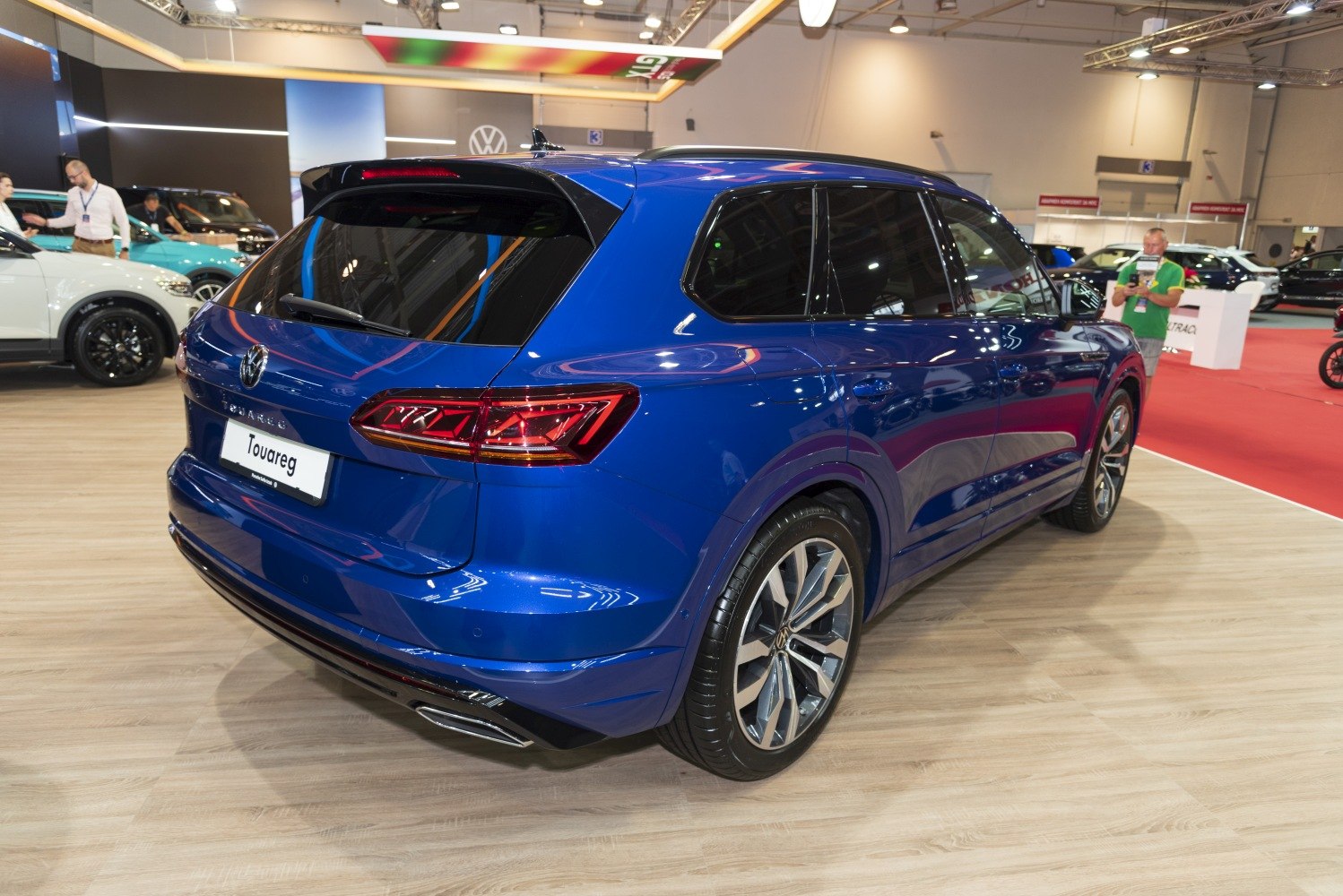 Modern rear design with LED taillights and stylish alloy wheels