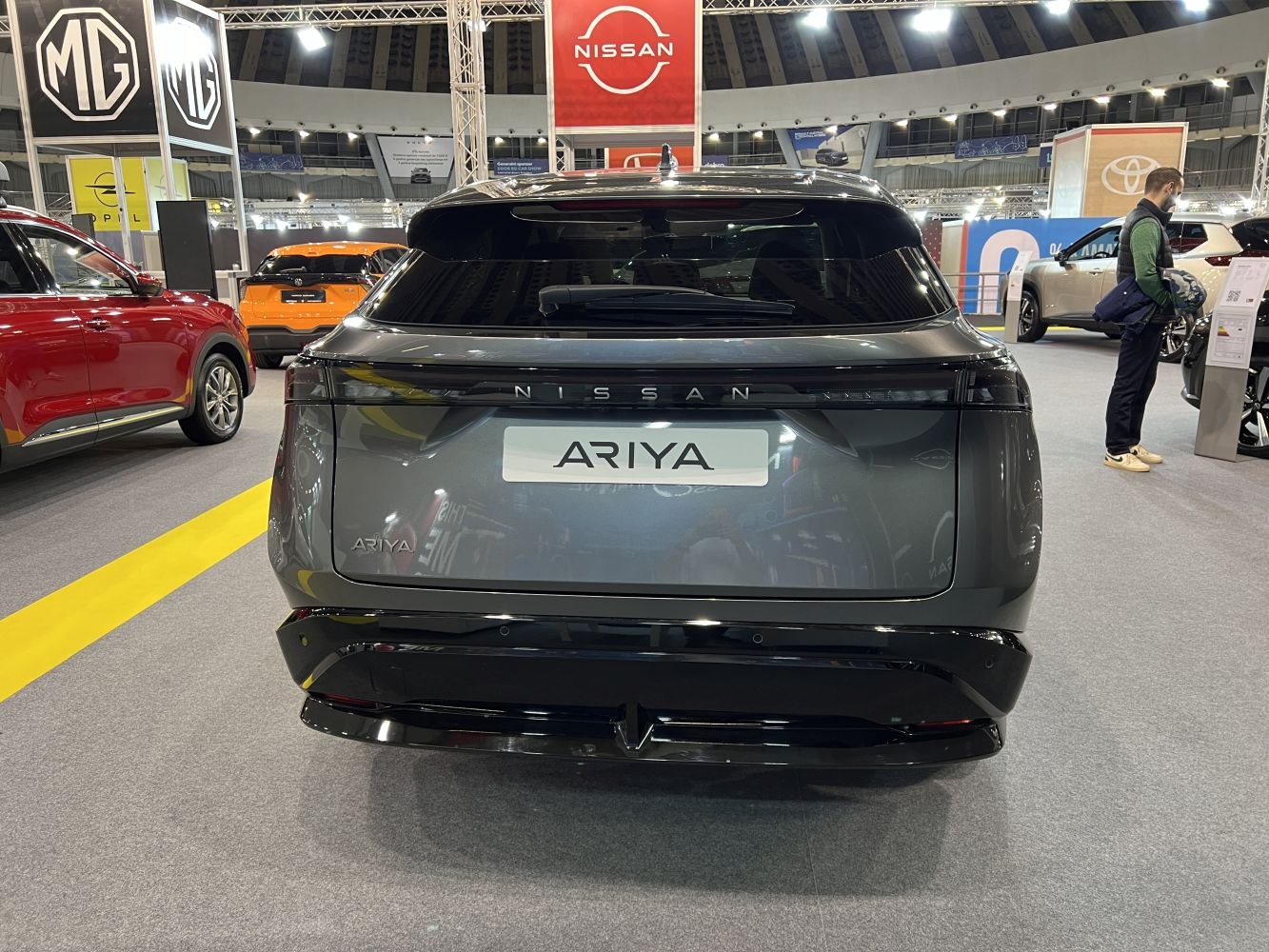 Sleek rear design with full-width LED tail light and rear window wiper