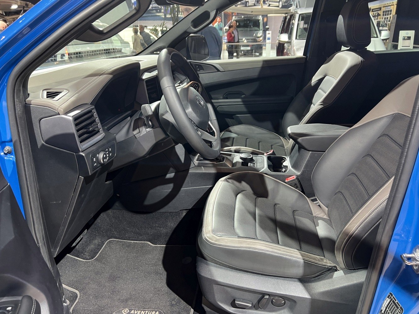 Premium seats and modern dashboard with advanced controls